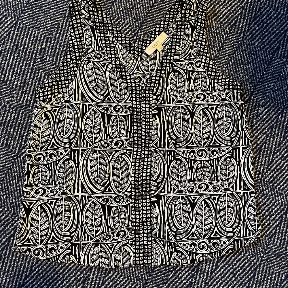 Loft Sleeveless Top and Palazzo Pant Set